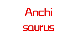 Anchisaurus